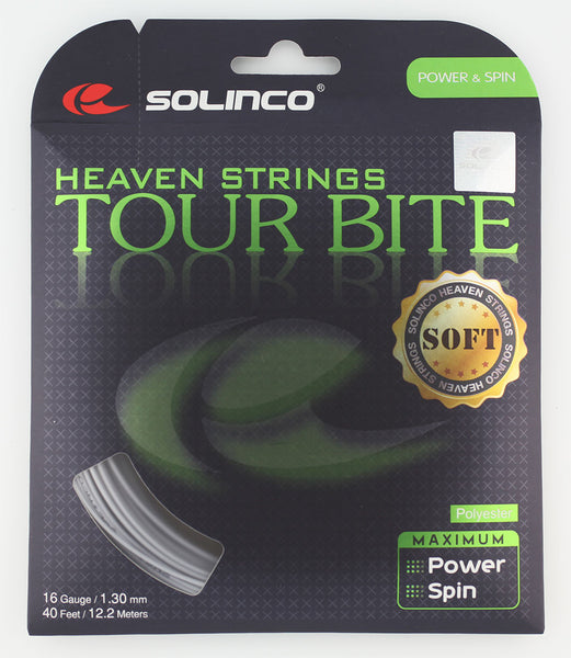 Solinco Tour Bite Soft 18 Tennis String Set - リール